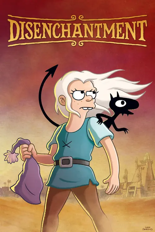 Download Disenchantment (Season 1 4) Hindi Dubbed Complete Netflix WEB Series 480p | 720p HDRip 20 disenchantment season 1
