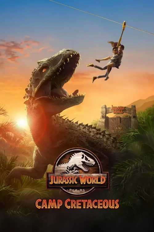 Download Jurassic World: Camp Cretaceous (Season 2) Dual Audio {Hindi 5.1DD} Complete Netflix WEB Series 480p | 720p WEB DL 18 jurassic world camp cretaceous season 2