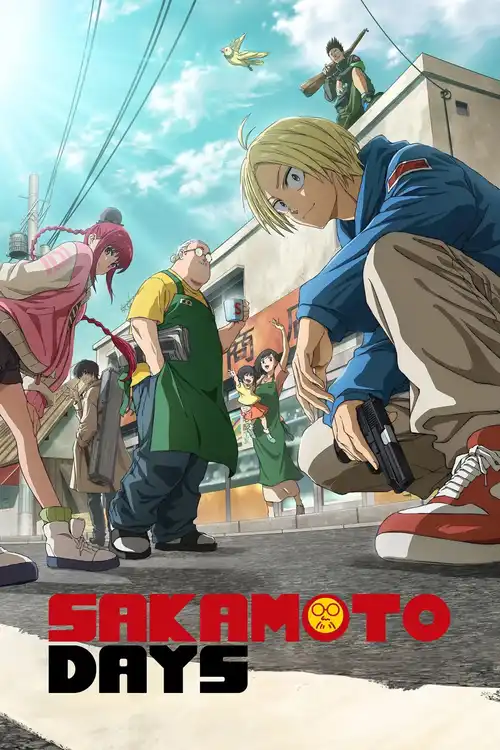 Download Sakamoto Days (S01 Part 01 & 02) Multi Audio {Hindi ORG 5.1 – English – Japanese} Anime Series 720p & 1080p WEB DL 1 sakamoto days s01