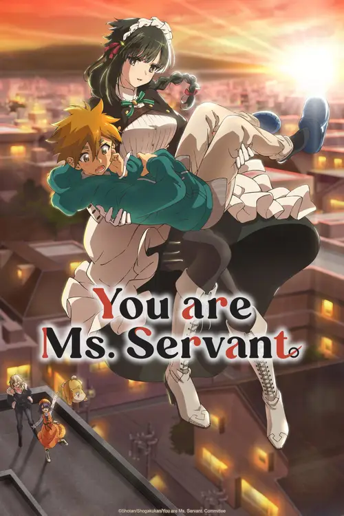 Download You Are Ms. Servant (Season 1) Multi Audio {Hindi English Japanese} Anime Series 480p 720p & 1080p WEB DL 24 you are ms. servant season 1
